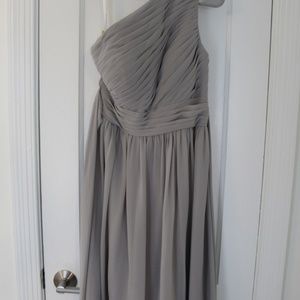 AZAZIE KATRINA Silver Bridesmaid Dress